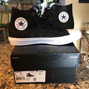 Men’s Converse All Star ll Black Hightop Shoes